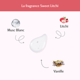 3 déodorants au Sweet Litchi