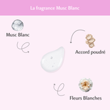 Lait en spray parfumé au Musc Blanc - l'Irrésistible
