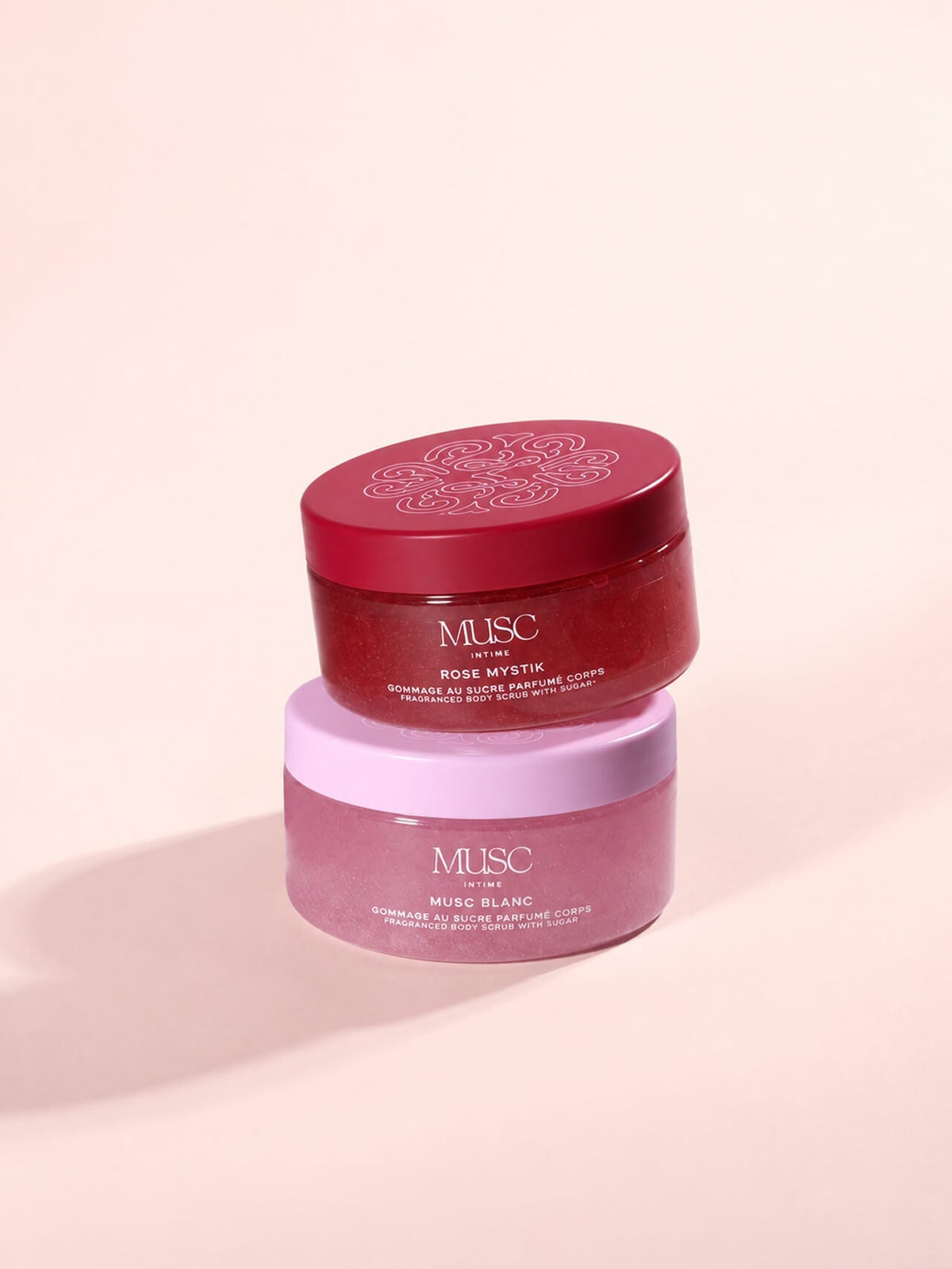 MIX GOMMAGE CORPS AU SUCRE PARFUMÉ - 2 AU CHOIX