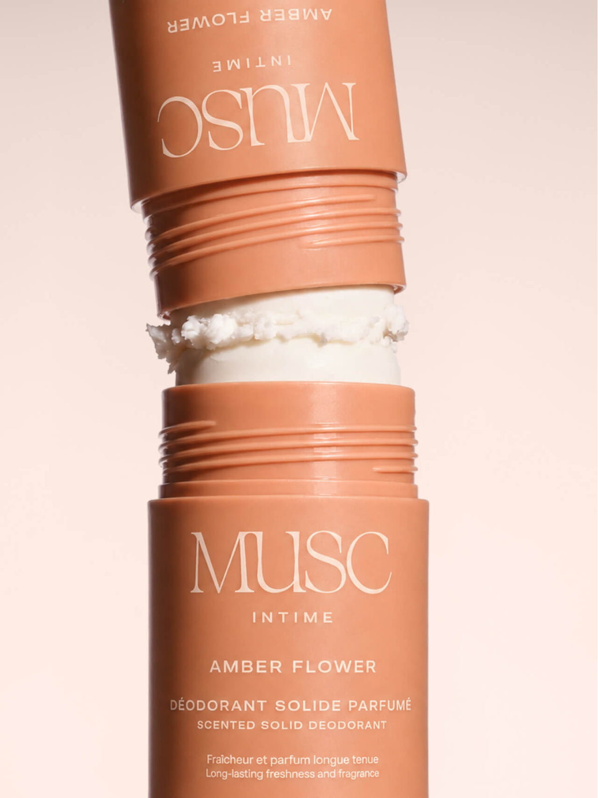 2 Déodorants Solides Parfumés - Amber Flower