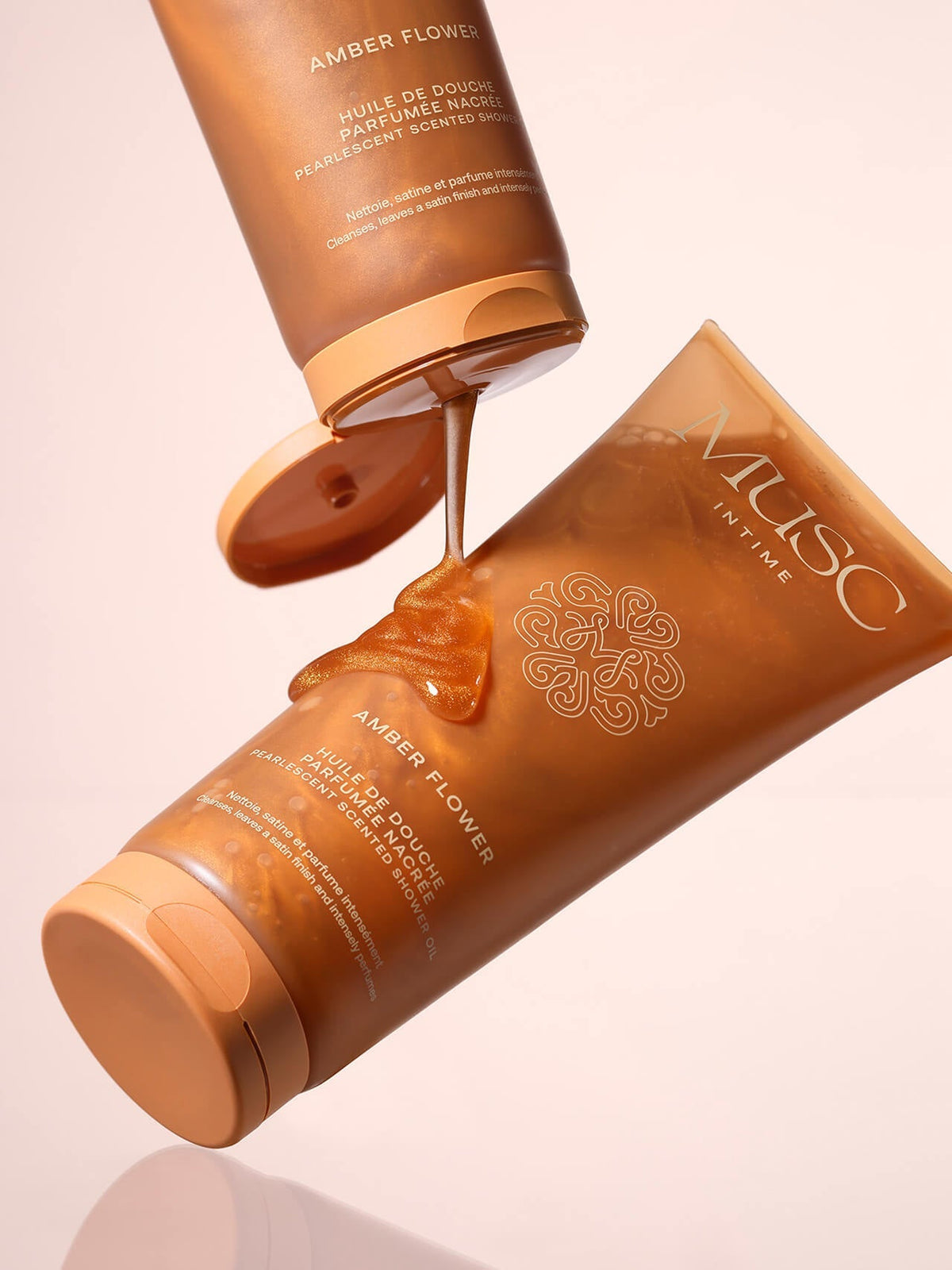 Le Trio Douche Exfoliant - Amber Flower