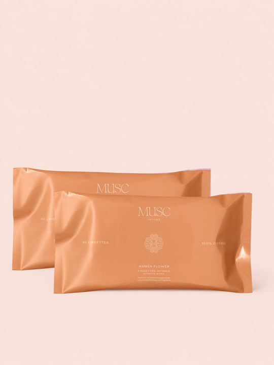 Le Duo de Lingettes Intimes - Amber Flower