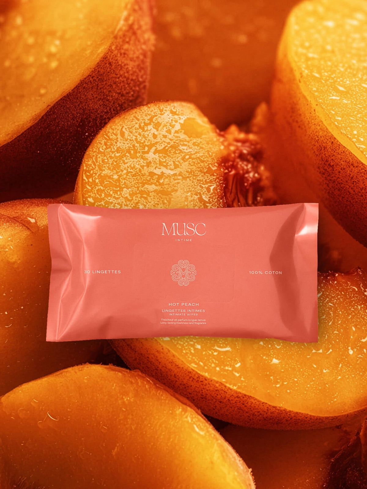Hot Peach - Lingettes Intimes