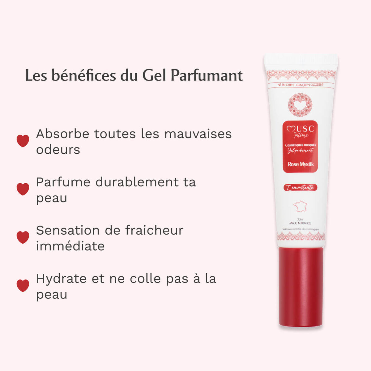 Gel parfumant l'Envoûtante - Rose Mystik